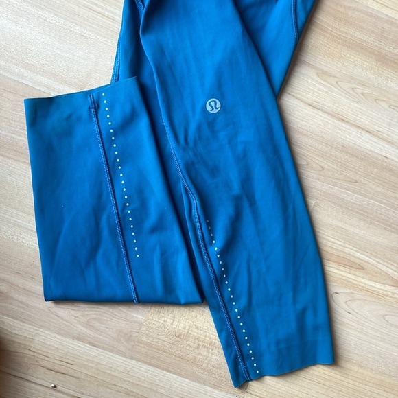 Lululemon fast and free 25” legging dark teal - Picture 12 of 14